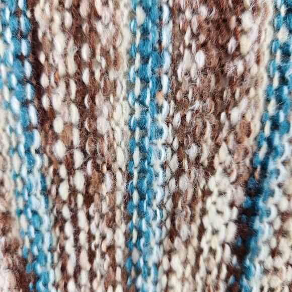 SALE POL Knit Crochet Boho Open Cardigan Sweater Womens Size Large - Picture 7 of 7